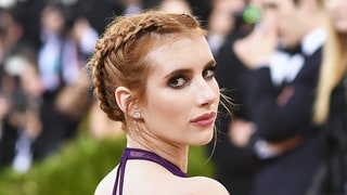 Emma Roberts Is Still Wearing Her Met Gala 2016 Updo Two Days Later
