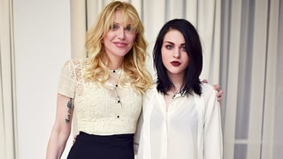 Frances Bean Cobain, Courtney Love Coordinate in Rare Appearance Together