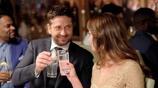 Gerard Butler and Morgan Brown