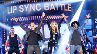 Gigi Hadid Lives Out Your '90s Dream With the Backstreet Boys on 'Lip Sync Battle'