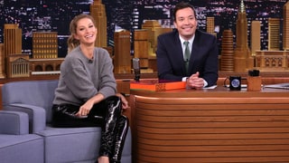 Gisele Bundchen's Legs Could Not Look Longer in These High-Shine Leather Pants