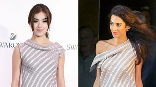 Hailee Steinfeld and Amal Clooney in the Same Striped Dress: Who Wore It Best?
