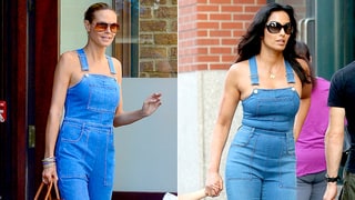 Heidi Klum, Padma Lakshmi Rock Same Skintight Flared Overalls With No Shirt: Who Wore It Best?