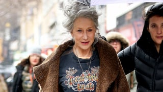 Helen Mirren in Grateful Dead Tee, Leather Leggings Proves She Can Pull Off Any Style