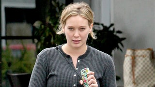 Hilary Duff Goes Without Makeup in Beverly Hills