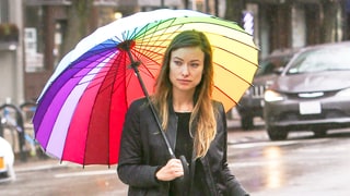 Rainbow on a Rainy Day