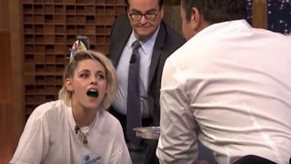 Kristen Stewart, Jimmy Fallon Drink Jell-O Shots, Play Twister: Watch!