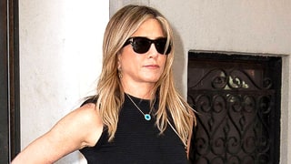 Jennifer Aniston Wears an Evil Eye Necklace Post Brangelina Split