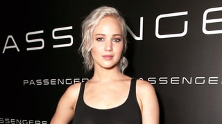 Jennifer Lawrence Goes Braless, Flashes Toned Legs in Sheer Skirt on the Red Carpet