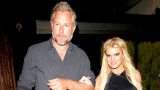 Jessica Simpson Works Her Famous Curves in a Tight Dress