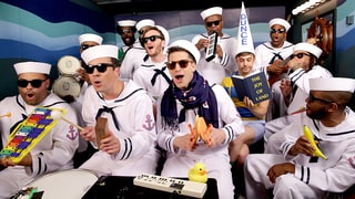 The Lonely Island, The Roots Cover 'I'm on a Boat' With Classroom Instruments on 'The Tonight Show Starring Jimmy Fallon'