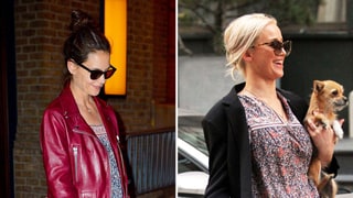 Katie Holmes, Jennifer Lawrence Wear Casual Dresses in the Same Print: Who Wore It Best?