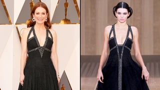 Julianne Moore's Oscars 2016 Gown Is the Same Dress Kendall Jenner Rocked on the Chanel Runway
