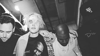 Justin Bieber Shares Backstage Photos of Himself Praying With Kanye West, Partying With Kim Kardashian, Dave Chappelle