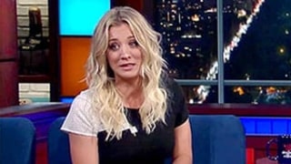 Kaley Cuoco Debuts Her Long Ombre Extensions