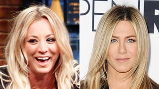 Kaley Cuoco Lost Her Mind When She Met Jennifer Aniston