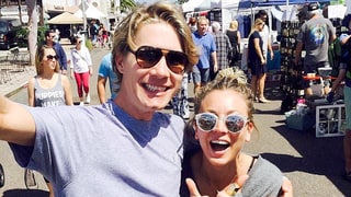 Kaley Cuoco Hams It Up With Boyfriend Karl Cook In Sweet Pic: ‘Blondes Do Have More Fun’