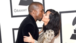 Kanye West and Kim Kardashian