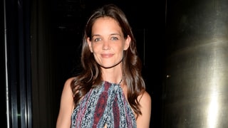 Katie Holmes Spices Up Her Classic Style With a Backless Romper