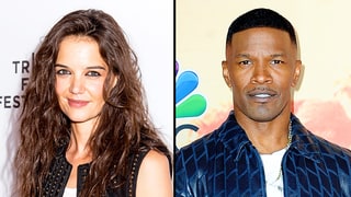 Katie Holmes Joins Boyfriend Jamie Foxx Backstage at Barbra Streisand Concert