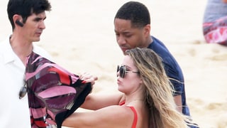 Khloe Kardashian 'Flirty and Laughing a Lot' With Tristan Thompson in Mexico