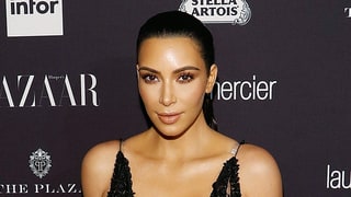 Kim Kardashian Posts Another Barely Safe for Instagram Shot of Her Boobs and Waist in Sexy Fishnets