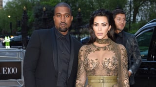 Kanye West and Kim Kardashian