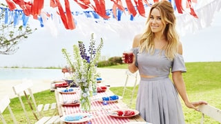 Lauren Conrad Shows Us How to Make a Simple 4th of July Cocktail