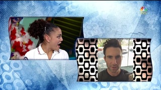 U.S. Gymnast Laurie Hernandez Gets Surprised by Her Favorite 'Voice' Coach Adam Levine