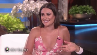 Lea Michele Plays ‘Who’d You Rather?’ on 'Ellen,' Says ‘Give Me Zac Efron Any Day’ After Ranking Taylor Lautner, Tom Hiddleston, Harry Styles and More
