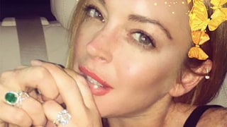 Lindsay Lohan Shows Off Engagement Ring One Month After Accusing Fiance Egor Tarabasov of Cheating