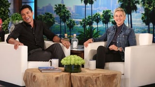Mario Lopez Hints to Ellen He Might Be Michael Strahan's Replacement