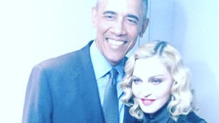 Madonna Meets President Obama at Last! See the Photos