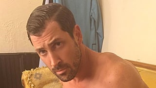 Maksim Chmerkovskiy Gets Ready for Daddyhood While Shirtless, in Tight Underwear, and We’re Excited