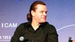 Matt Damon's Man Bun Is Back Just Two Weeks After Rocking a Cropped Cut