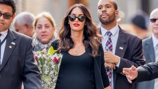 Megan Fox Outfits Her Baby Bump in a Sexy, All-Black Look