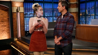 Seth Meyers Tries (and Fails) to Become Friends With Miley Cyrus in Funny ‘Late Night’ Sketch