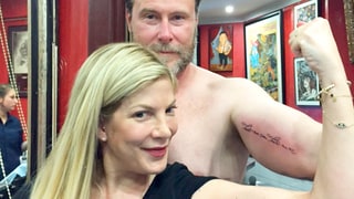 Tori Spelling and Dean McDermott Celebrate Their 10th Anniversary With Matching Tattoos