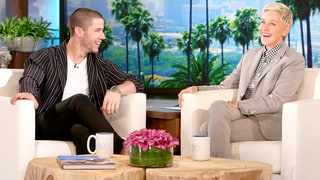Ellen DeGeneres Grills Nick Jonas About Kate Hudson: Watch