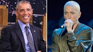 Watch President Obama Get Hyped for DNC Speech by Listening to Eminem’s ‘Lose Yourself’