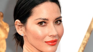 Olivia Munn’s Orange-Red Lips