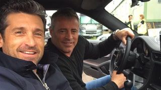 ‘Friends’ Meets ‘Grey’s Anatomy’ When Former TV Doctors Matt LeBlanc and Patrick Dempsey Hang Out