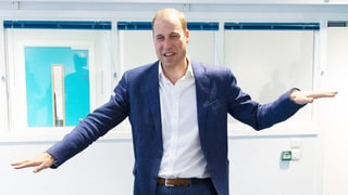 Prince William Does the Wave, Admits He Looks 'Ridiculous'