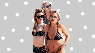 Shop These Flattering Polka Dot Swimsuits Inspired by the Stars