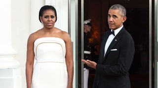 Michelle Obama Wears Lady Gaga's Favorite Designer for White House State Dinner