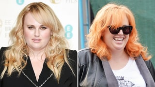 Rebel Wilson Hops on the Rainbow Hair Trend, Goes Bright Orange
