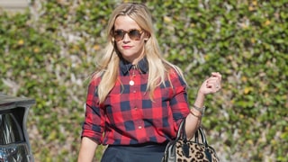 Reese Witherspoon Proves That Grungy Plaid Can Be Girly Too