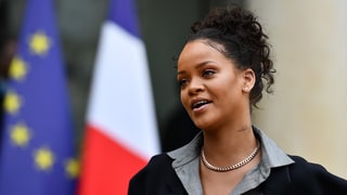 Rihanna Talks Clara Lionel Foundation With French President, First Lady