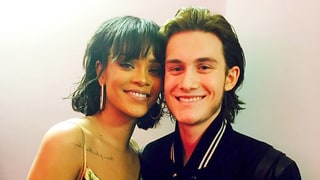 Celine Dion’s Son Rene-Charles Angelil Poses With Rihanna at Billboard Music Awards 2016
