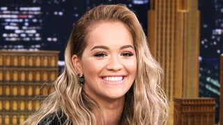 Rita Ora Ditches Bleached Blonde Hair Color for Dark Ombre